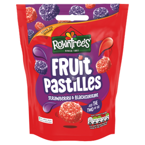 Rowntree's Fruit Pastilles Strawberry & Blackcurrant