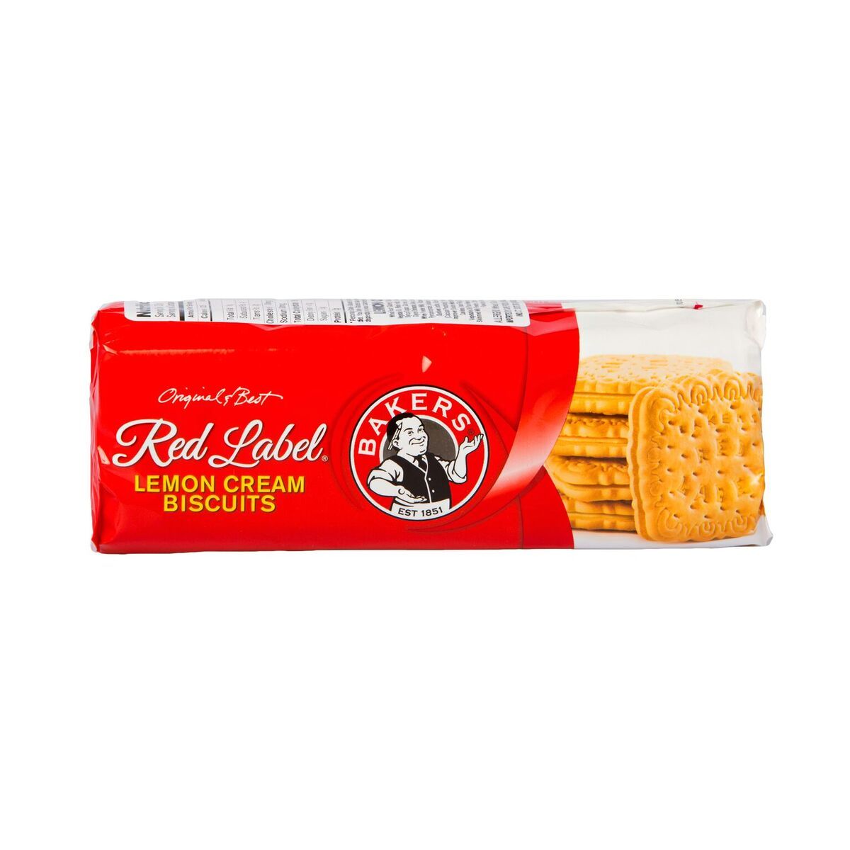 Bakers Red Label Lemon Cream Biscuits